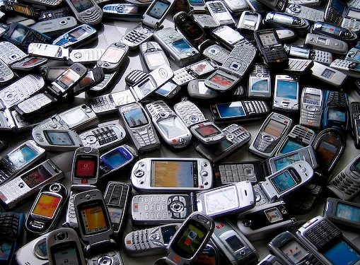 Утилизация мобильных телефонов